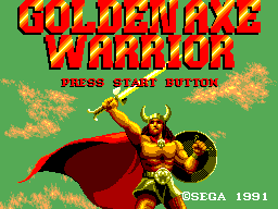 Screenshot Golden Axe Warrior