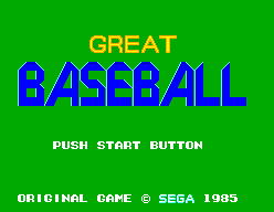 Screenshot Great Baseball