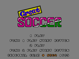 Screenshot Great Soccer