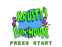 Screenshot Krusty's Fun House
