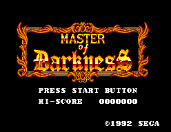 Screenshot Master of Darkness