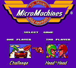 Screenshot Micro Machines