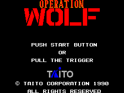 Screenshot Operation Wolf