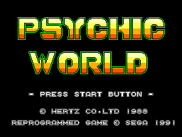 Screenshot Psychic World