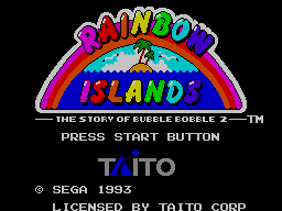 Screenshot Rainbow Islands : Story of the Bubble Bobble 2