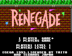 Screenshot Renegade