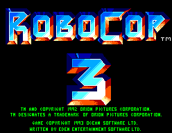 Screenshot RoboCop 3