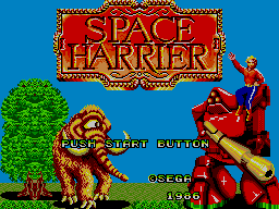 Screenshot Space Harrier
