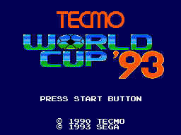 Screenshot Tecmo World Cup '93