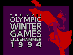 Screenshot Winter Olympics : Lillehammer '94