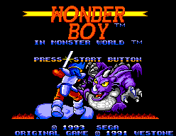 Screenshot Wonder Boy in Monster World