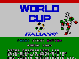 Screenshot World Cup Italia '90