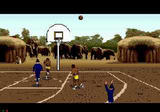 Screenshot ESPN NBA Hangtime '95