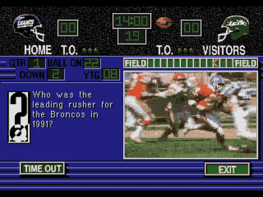 Screenshot NFL Football Trivia Challenge