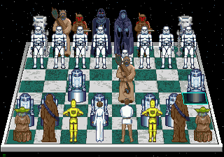Screenshot The Software Toolworks' Star Wars Chess