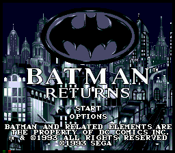 Screenshot Batman Returns