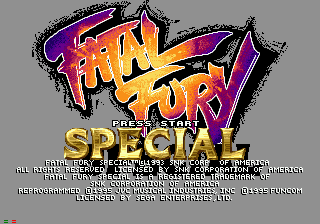 Screenshot Fatal Fury Special