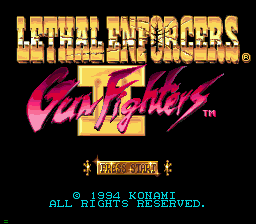Screenshot Lethal Enforcers II : Gun Fighters