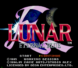 Screenshot Lunar : Eternal Blue