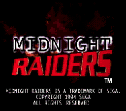 Screenshot Midnight Raiders