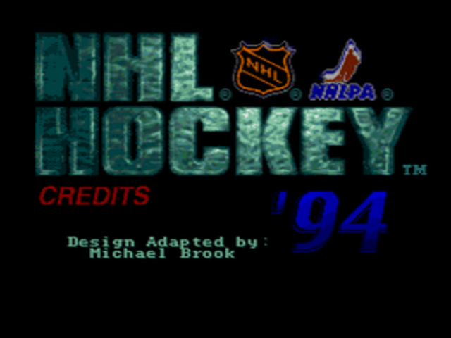 Screenshot NHL Hockey '94