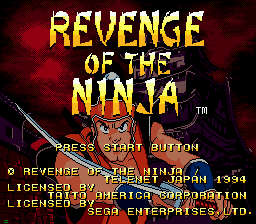 Screenshot Revenge of the Ninja