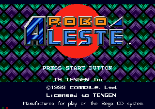 Screenshot Robo Aleste