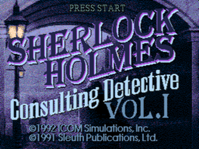 Screenshot Sherlock Holmes : Consulting Detective Vol. I