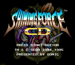 Screenshot Shining Force CD