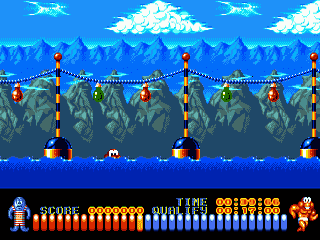 Screenshot The Aquatic Games Starring James Pond and the Aqua