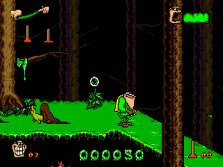 Screenshot Boogerman : A Pick and Flick Adventure