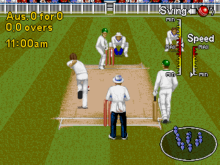 Screenshot Brian Lara Cricket 96