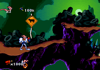 Screenshot Earthworm Jim