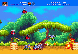 Screenshot Gunstar Heroes