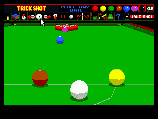 Screenshot Jimmy White's Whirlwind Snooker