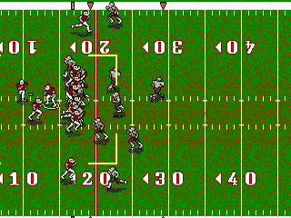Screenshot Joe Montana II Sports Talk Football