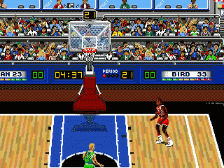 Screenshot Jordan vs Bird