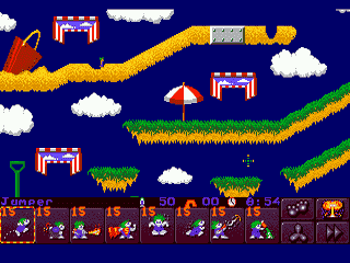Screenshot Lemmings 2 : The Tribes