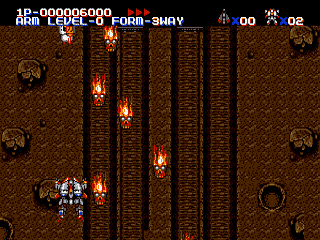 Screenshot MUSHA : Metallic Uniframe Super Hybrid Armor