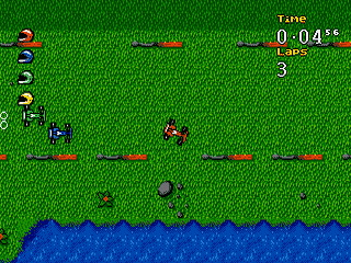 Screenshot Micro Machines : Turbo Tournament 96