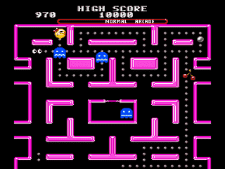 Screenshot Ms. Pac-Man