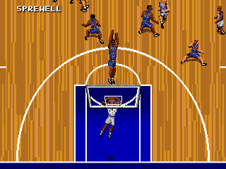 Screenshot NBA Action '95 Starring David Robinson