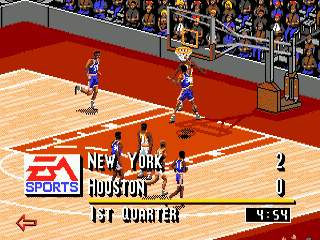 Screenshot NBA Live 95