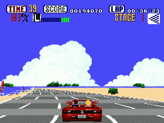 Screenshot OutRun