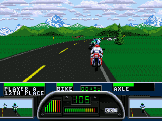 Screenshot Road Rash II