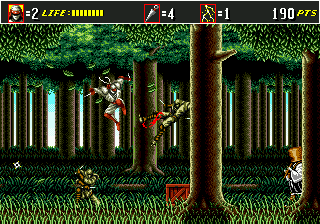 Screenshot Shinobi III : Return of the Ninja Master