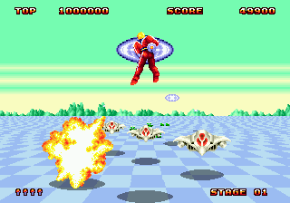 Screenshot Space Harrier II