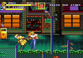 Screenshot Streets of Rage II