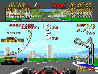 Screenshot Super Monaco GP