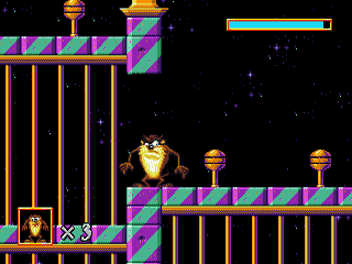 Screenshot Taz in Escape from Mars